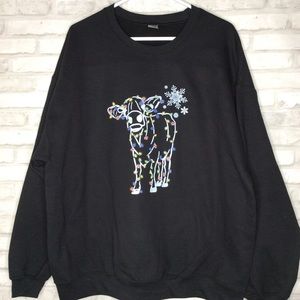 Gildan, XL black sweatshirt Christmas